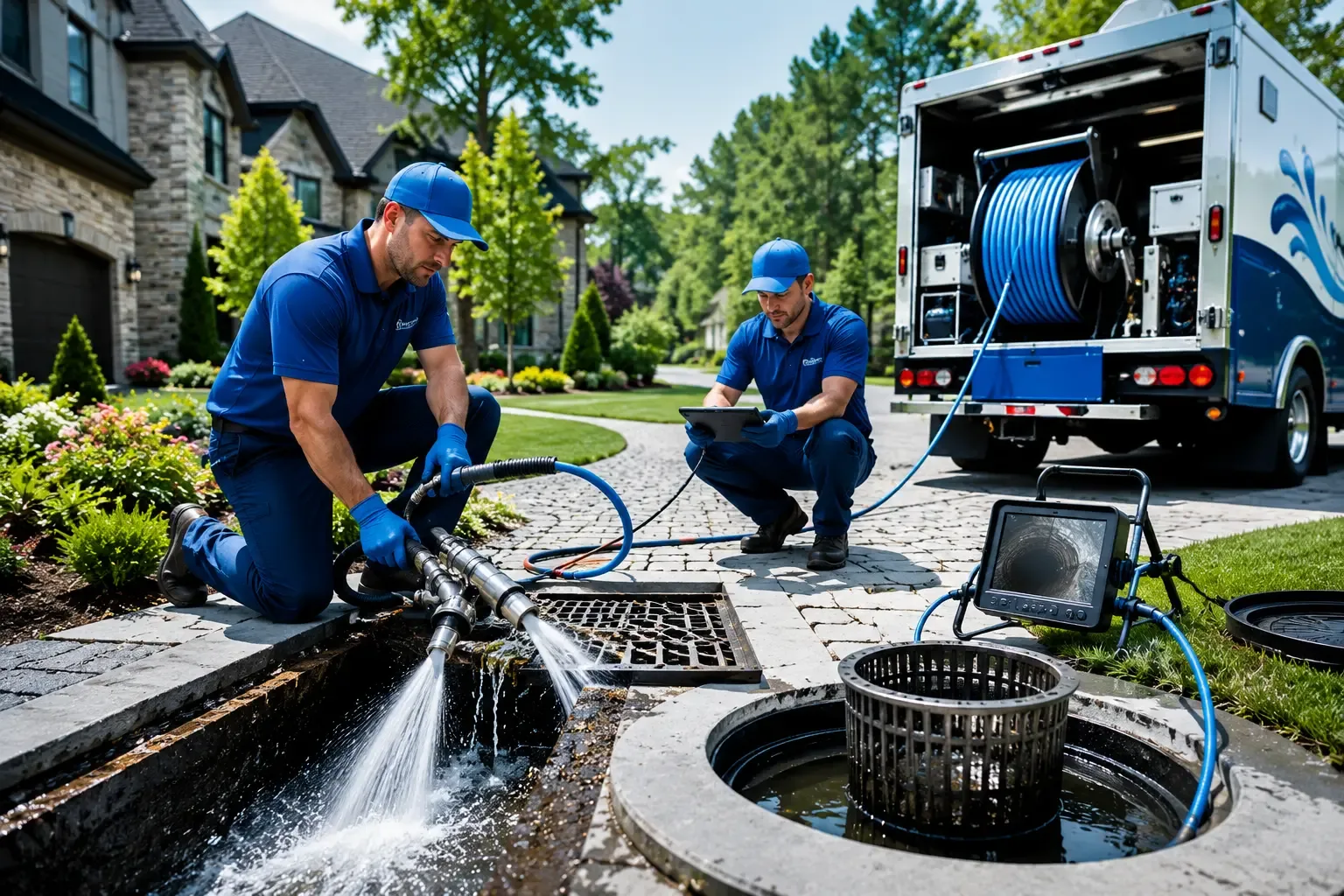 Local outdoor drain cleaning professionals in Oakwood, VA